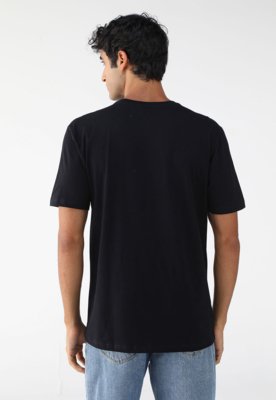 Camiseta Volcom Reta Iconic Preta