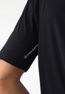 Camiseta Volcom Reta Iconic Preta