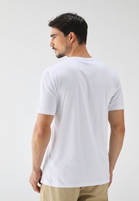 Camiseta Volcom Reta Mini Icon Branca
