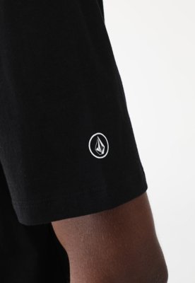 Camiseta Volcom Reta Solid Stone Preta