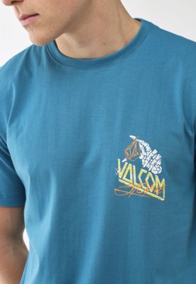 Camiseta Volcom Silk Dropped Azul