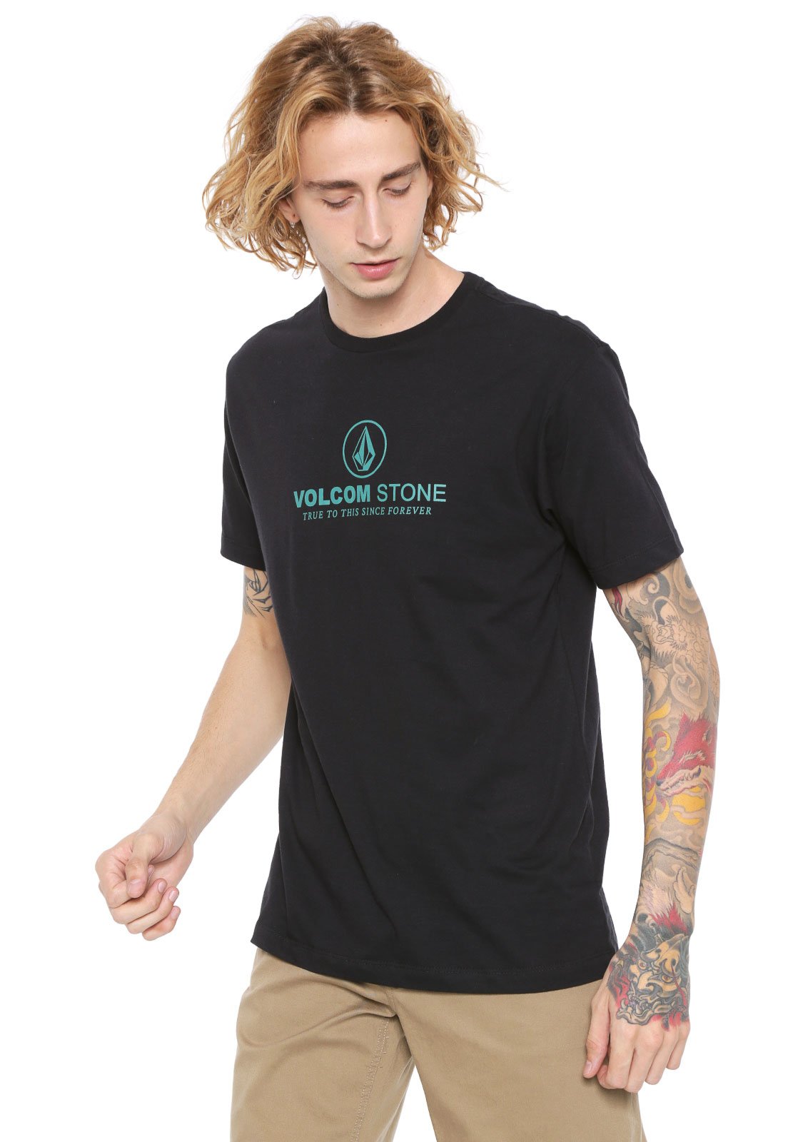 camiseta volcom dafiti