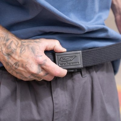 Cinto Volcom Mod Stone SM27 Preto