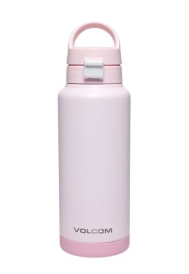 Garrafa Térmica 1L Rosa Reforçada Feminina Escolar Volcom