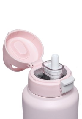 Garrafa Térmica 1L Rosa Reforçada Feminina Escolar Volcom