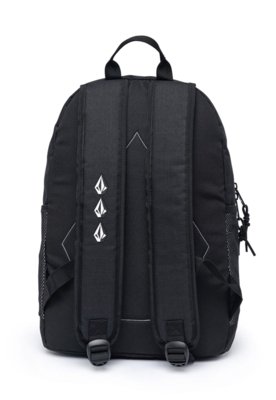 Kit Mochila Escolar Reforçada Garrafa Rosa Aço Inox 1L Volcom