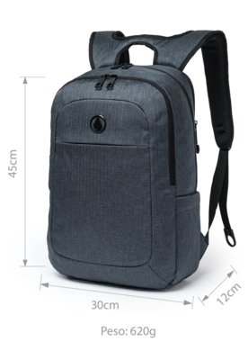Mochila Bolsa Volcom Masculina Reforçada USB Notebook