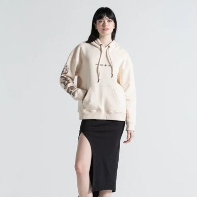 Moletom Feminino Volcom Day Tripper - OFF WHITE