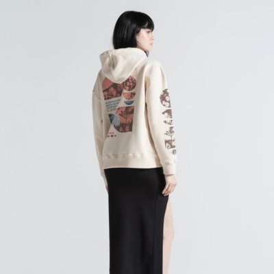 Moletom Feminino Volcom Day Tripper - OFF WHITE