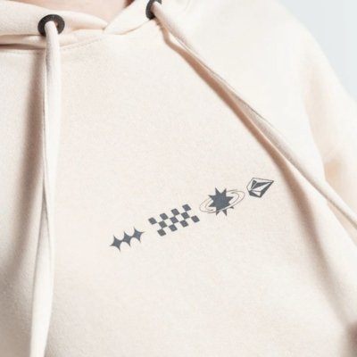 Moletom Feminino Volcom Day Tripper - OFF WHITE