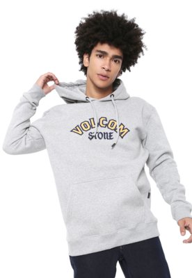 Moletom Flanelado Fechado Volcom Bolder Cinza é boa?