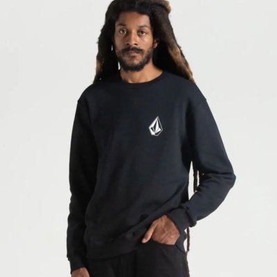 Moletom Volcom Iconic Stone - PRETO