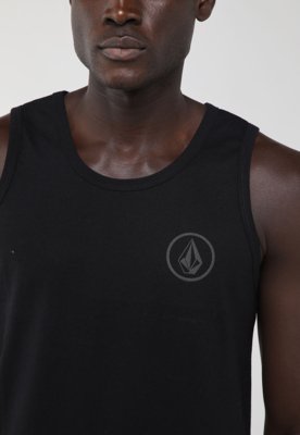 Regata Masculina Volcom Rubber Preta