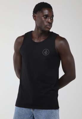 Regata Masculina Volcom Rubber Preta