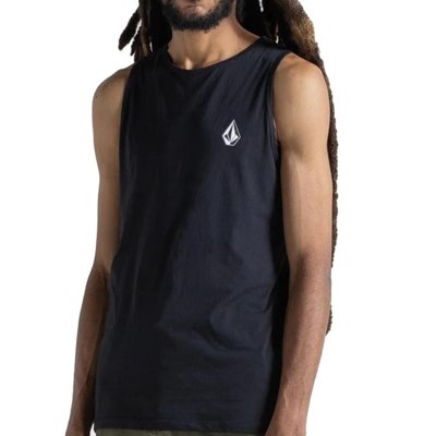 Regata Volcom Iconic SM27 Masculina Preto