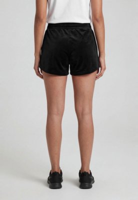 Short Feminino Volcom Barra Reta Preto