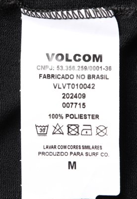 Vestido Volcom Modelagem Ajustada Preto