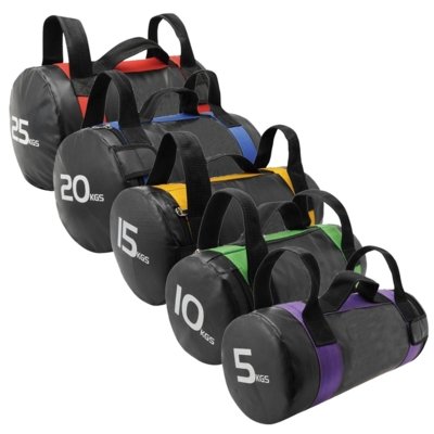 Kit Saco de peso com 5, 10, 15, 20, 25 e 30kg Sand Core Bag Treino Funcional Wct Fitness 7100600 Menor preço em Kit Saco de peso com 5, 10, 15, 20, 25 e 30kg Sand Core Bag Treino Funcional Wct Fitness 7100600