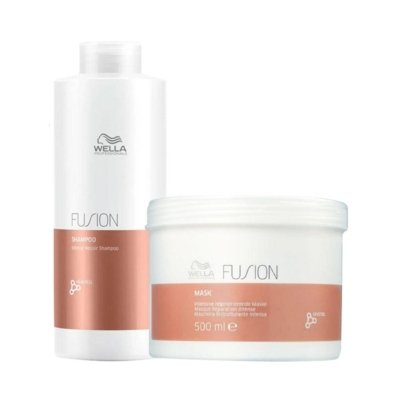 Kit Wella Professionals Fusion Profissional - Shampoo e Máscara