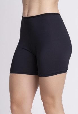Anágua Modeladora WLS Modas Shortinho Preto