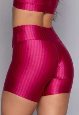 Short New Zig Wls Modas Compressão 3D Fitness Ikat Rosa