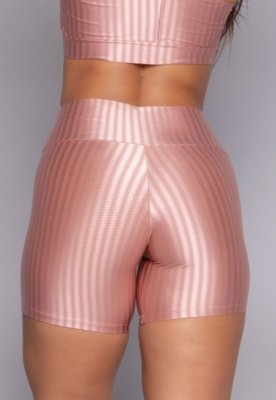 Short New Zig Wls Modas Compressão 3D Fitness Ikat Rosa Claro