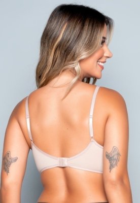 Sutiã WLS Modas com Bojo Molinho Flex sem Arco Soft Rosa Claro
