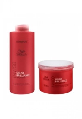 Kit Shampoo e Máscara Wella Collor Brilliance Invigo Menor preço em Kit Shampoo e Máscara Wella Collor Brilliance Invigo