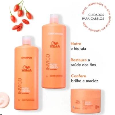Wella Kit Nutri Enrich - 3 Produtos