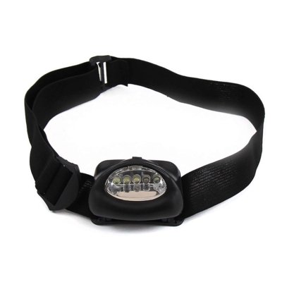 Lanterna para cabeça com 5 Leds Western Preto Menor preço em Lanterna para cabeça com 5 Leds Western Preto
