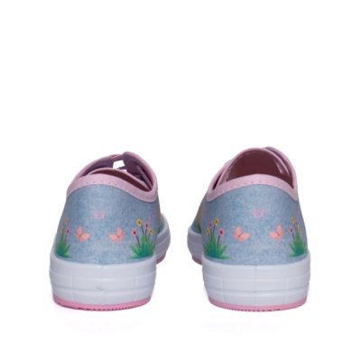 Tênis Infantil Winipeg Capivaras Azul Claro/Rosa