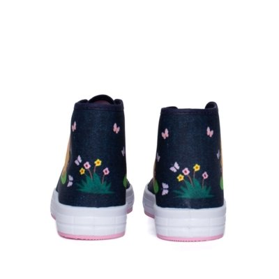 Tênis Infantil Winipeg Capivaras Azul Escuro/Rosa