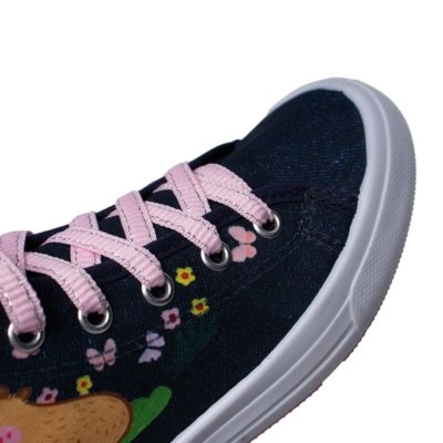 Tênis Infantil Winipeg Capivaras Azul Escuro/Rosa