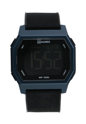 Menor preço em Relógio X-Games XGPPD115-PXPX Preto/Azul