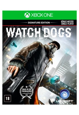 Jogo Watch Dogs Signature Edition XBox 360 Midia Fisica