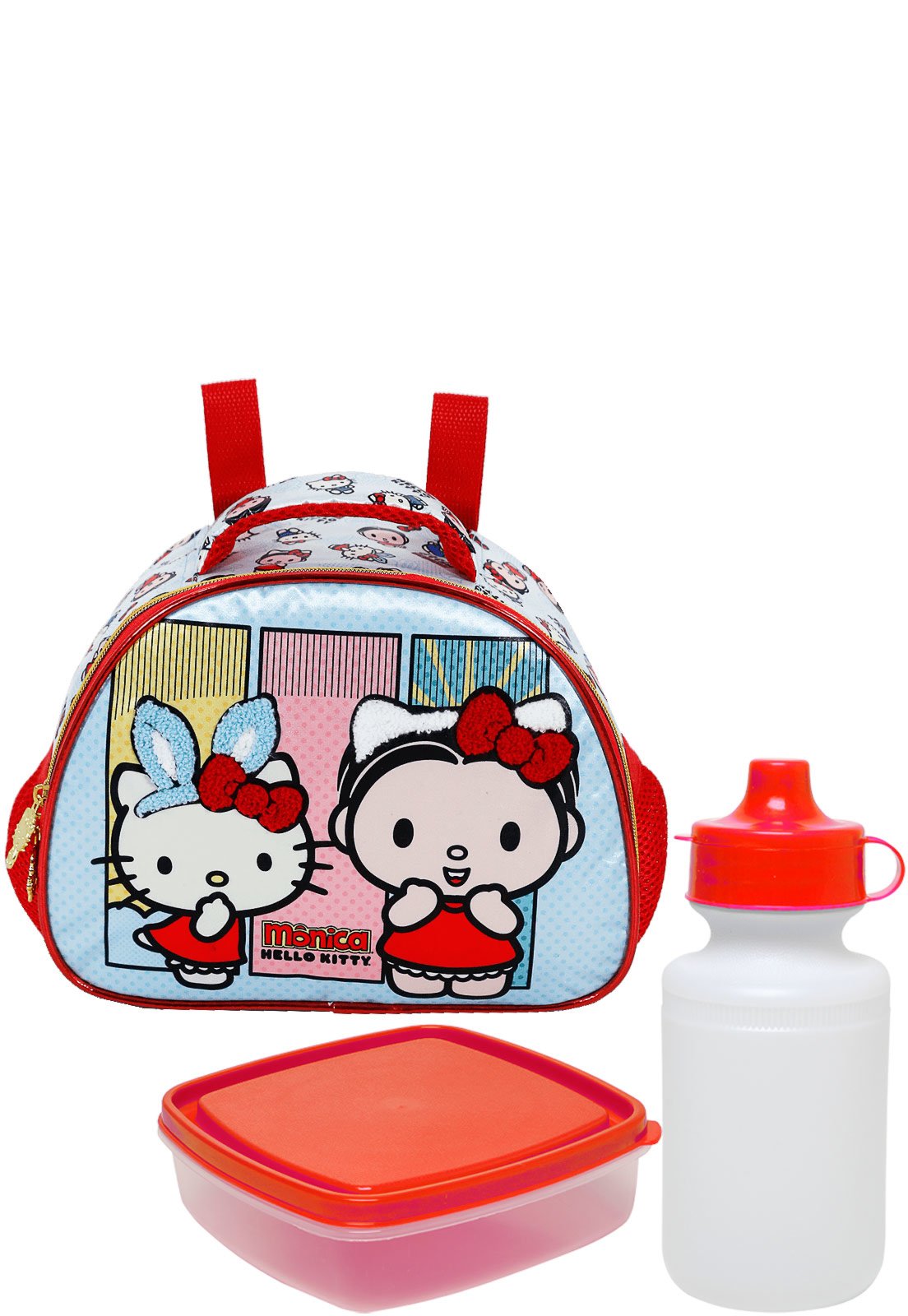 Mônica e Hello Kitty se encontram