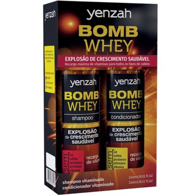 Yenzah Kit Bomb Whey é boa?