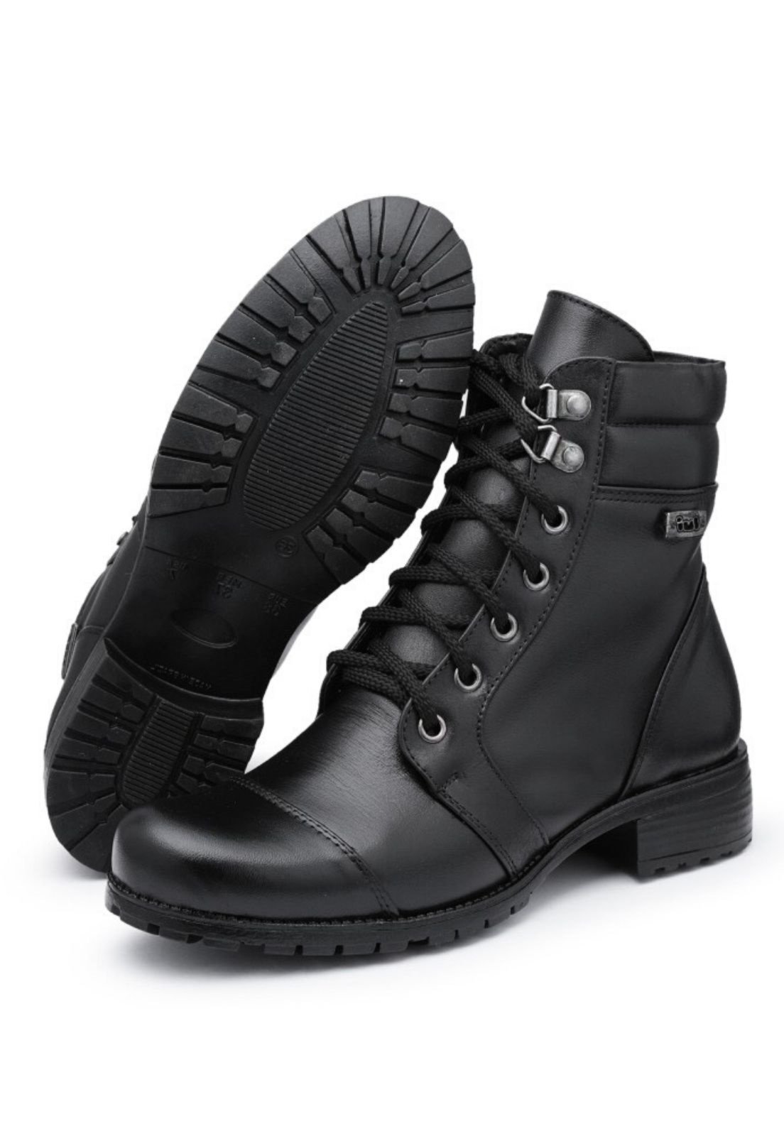 Bota tipo hot sale coturno feminino