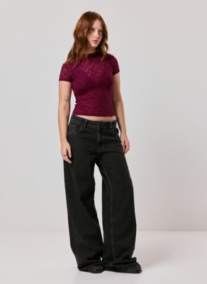 Blusa Renda Texturizada