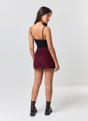 Body Canelado Poliamida E Renda