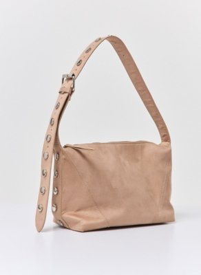 Bolsa Suede Com Studs