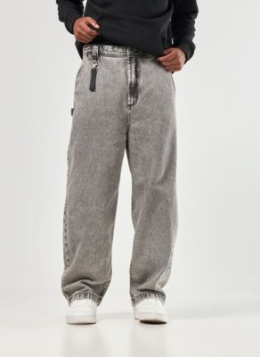 Calça Baggy Jeans Com Chaveiro