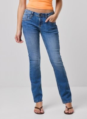 Calça Bootcut Low Rise