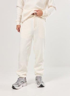 Calça De Moletom Com Elástico
