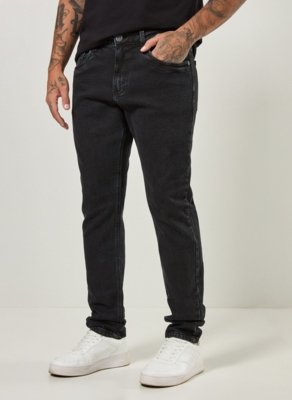 Calça Jeans Slim Preta