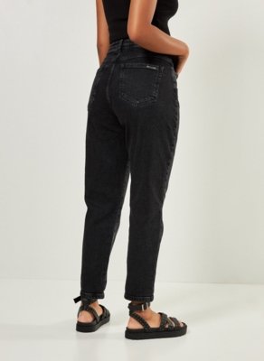 Calça Mom Jeans Preta