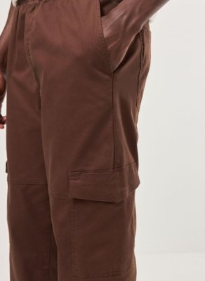 Calça Sarja Reta Cargo