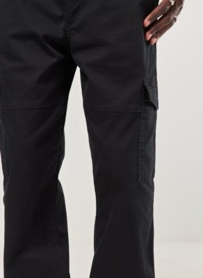 Calça Sarja Reta Cargo