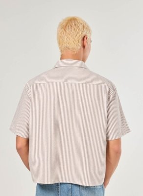 Camisa Box Cropped Listrada