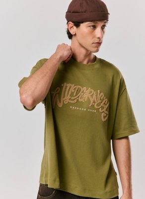Camiseta Box Verde Wilderness